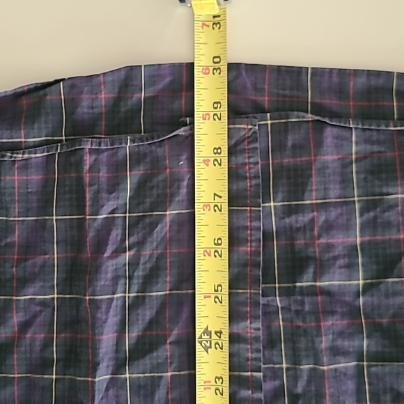 RALPH LAUREN size XL Mens blue Plaid Long Sleeve Vintage Blake Shirt 100% Cotton - Picture 7 of 8